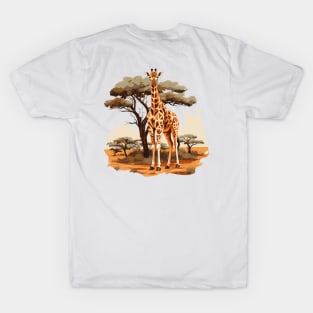 Watercolor Giraffe T-Shirt